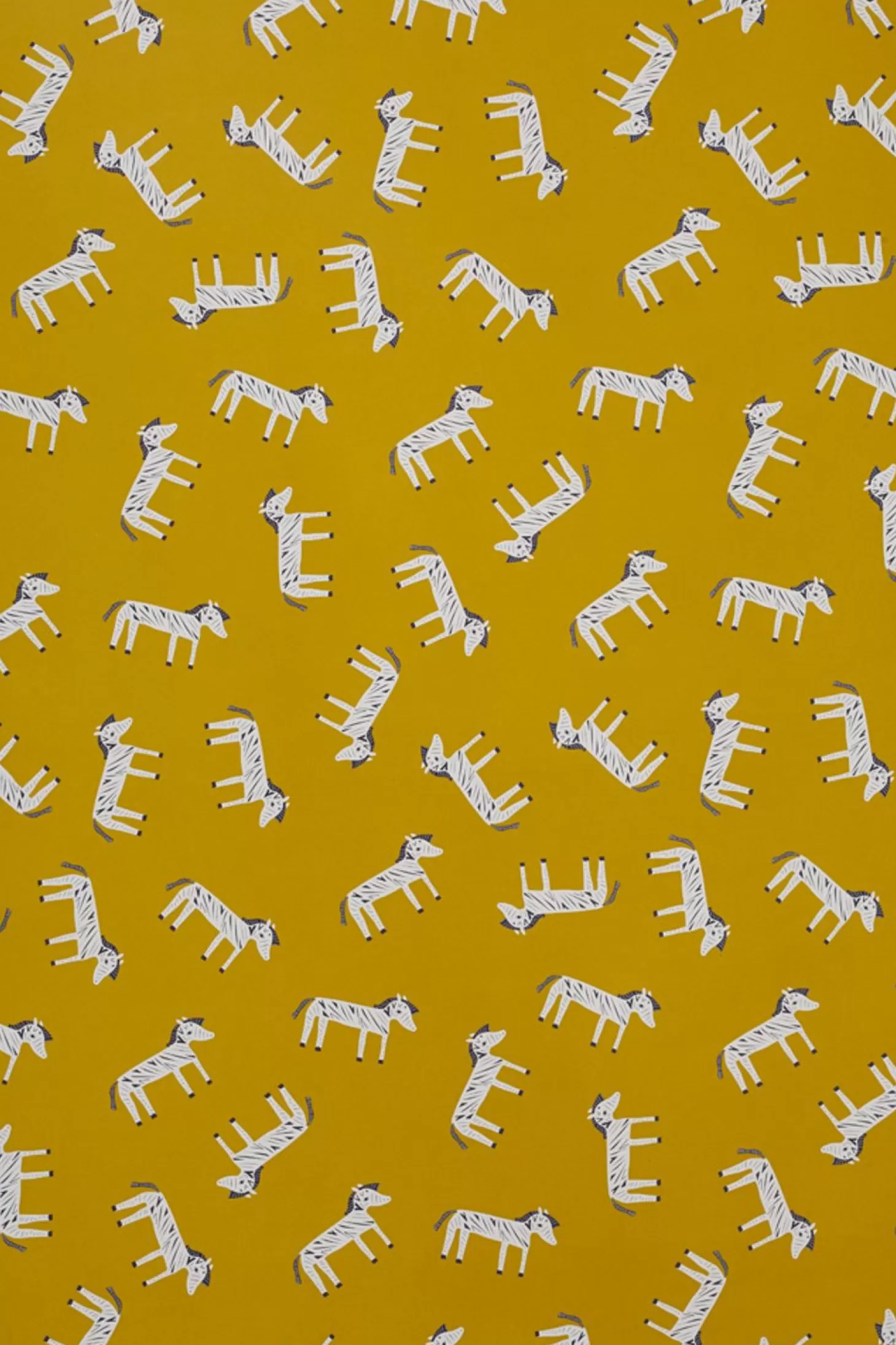 Zebra Wrapping Paper - Pack Of 5 Sheets^Donna Wilson Clearance